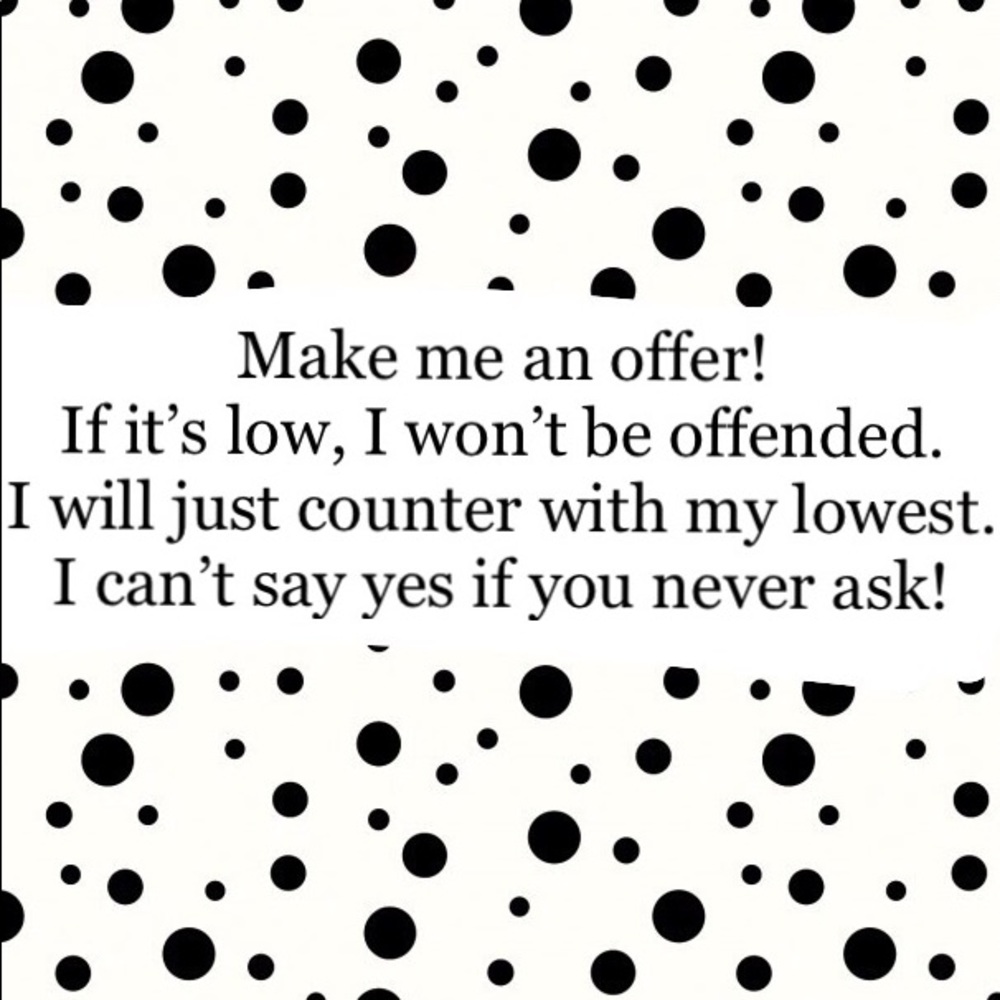 Make me an offer! 💕